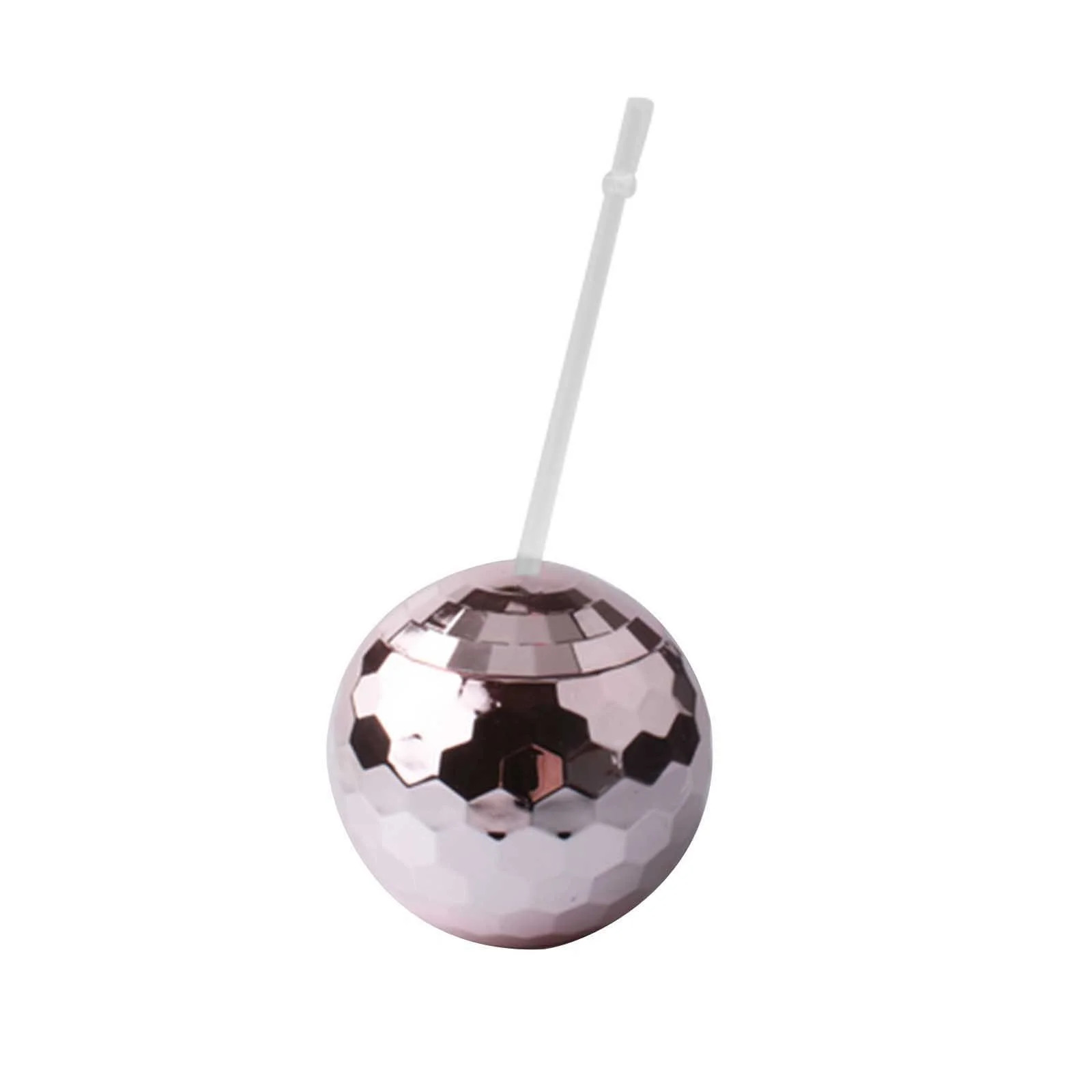 SDJMa 20oz Disco Ball Cups Disco Flash Ball Cocktail Cup with Lid and Straw Party Supplies Wine C... | Walmart (US)