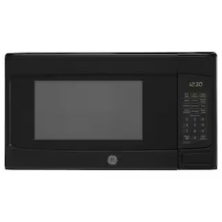 1.1 cu. ft. Countertop Microwave in Black | The Home Depot