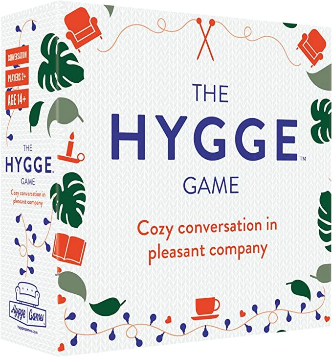 Amazon.com: The Hygge Game - Cozy Conversation In Pleasant Company Multicolored, White | Amazon (US)