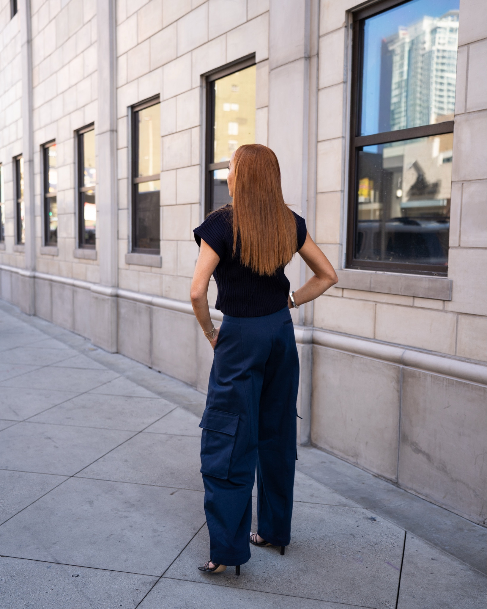 These Zara cargos are part of the Zara sale, and I’ve been loving this outfit combo. The sweater is perfect for everyday wear and fits oversized. I’m wearing a size small. I’m wearing an XS in the cargos.

Zara sale, Zara cargos, Zara cargo pants, Zara sweater, oversized sweater, cargo pants women, casual outfit, everyday outfit, fall outfit ideas, winter outfit ideas, Zara outfit, cozy outfit, elevated basics #ltkzara 

 #LTKootd #LTKSaleAlert #LTKFindsUnder50