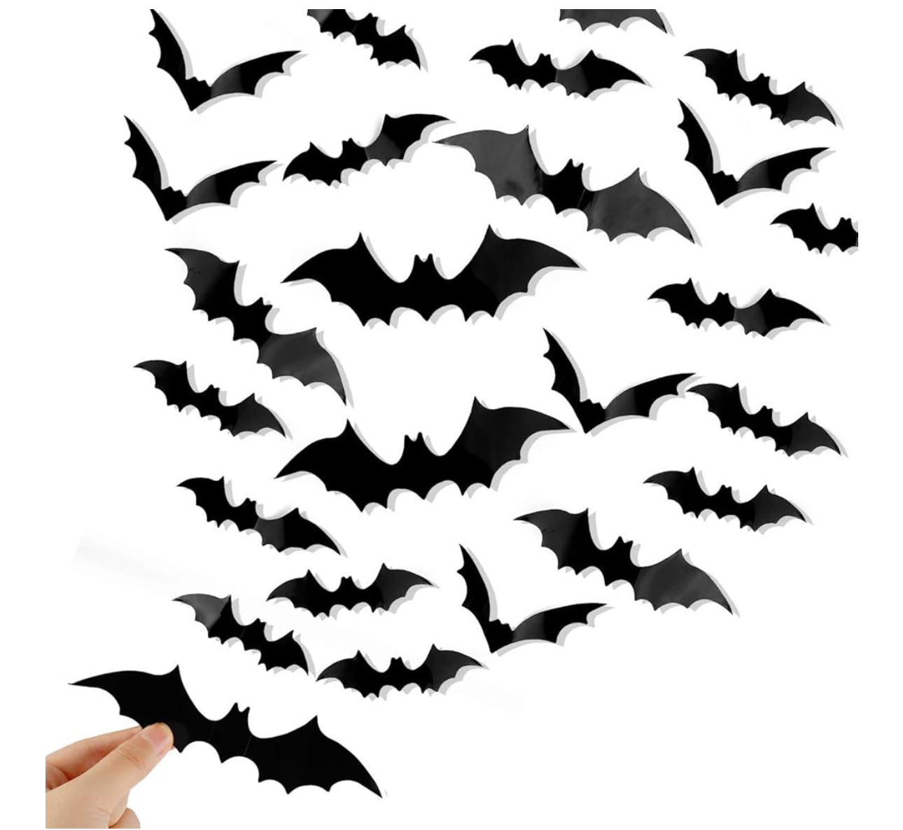 30% off 🎉

DIYASY 160 Pcs Bats Wall Decor, 3D Bat Halloween Decoration Stickers for Home Decor 7 Size Waterproof Black Spooky Bats for Room Décor

#LTKSaleAlert #LTKHome