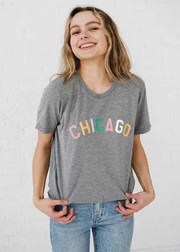 Sweet Home Chicago Tee - Pastel | Alice & Wonder