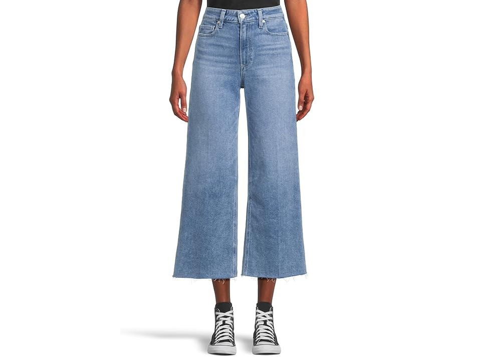 Paige Anessa Raw Hem Women's Jeans Bebop : 31 27, Cotton/Denim/Polyester | Zappos