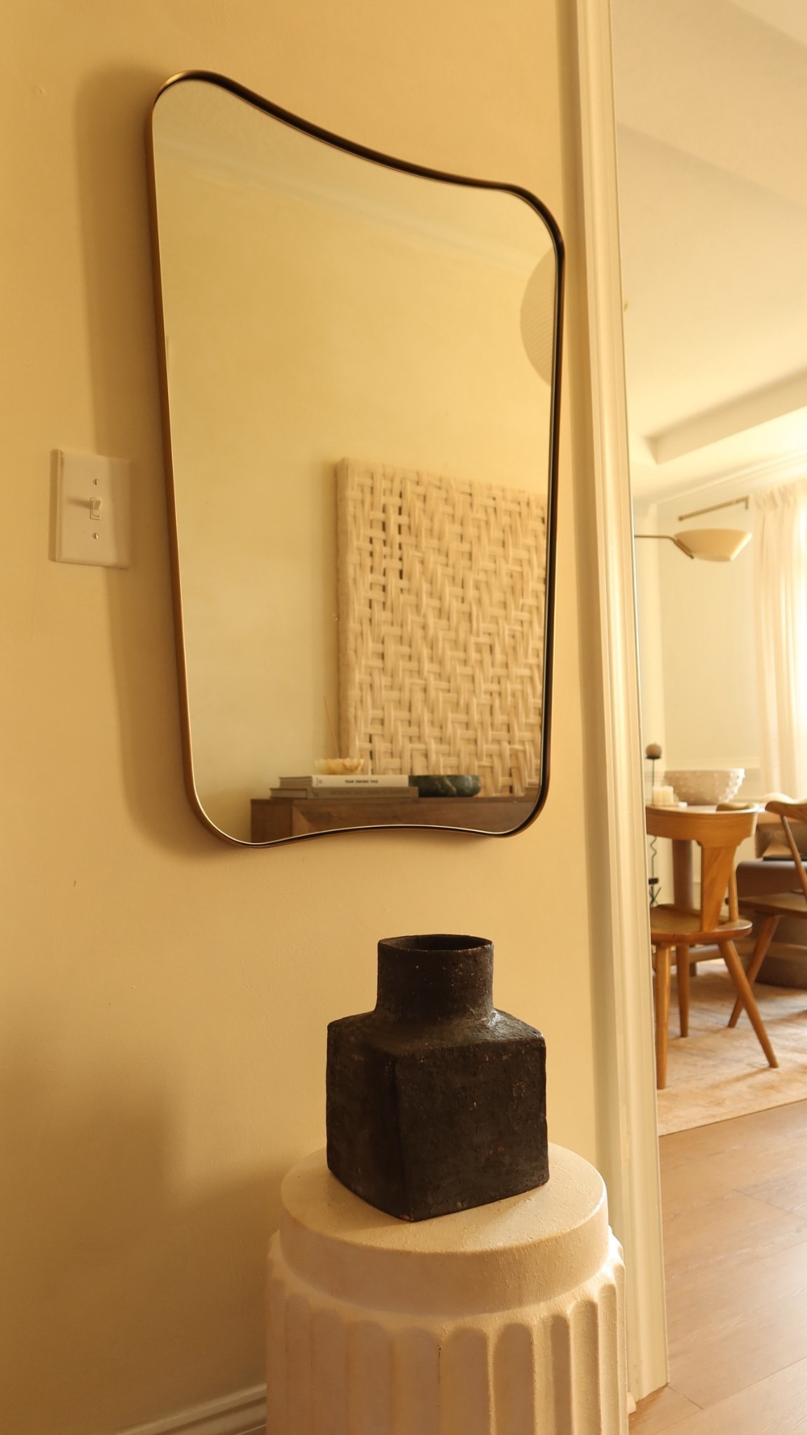 The cutest mirror!

Wall mirror bathroom mirror
Dining chairs 

#LTKStyleTip #LTKPetite #LTKSaleAlert