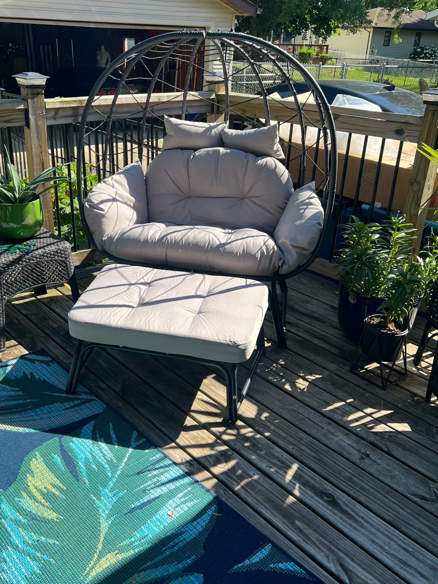 I’m in love with my new Two People Oval Wicker Chair with footrest! 

I seen this pop-up and I had to snatch it. Easy to assemble, great price point and most importantly…COMFORTABLE. 




#LTKHome #LTKSeasonal #LTKSaleAlert