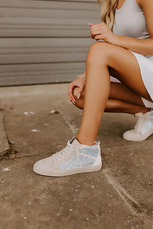 The Hazel Vintage Glitter Sneaker | Impressions Online Boutique