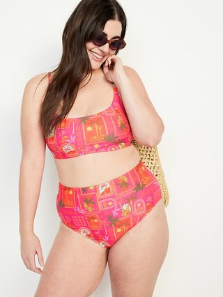 Scoop-Neck Bikini Swim Top | Old Navy (US)