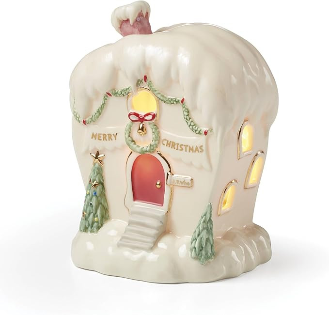 Lenox 6411706 WhoVille The House of J.P. Who Figurine, Christmas & Holiday Decor | Amazon (US)