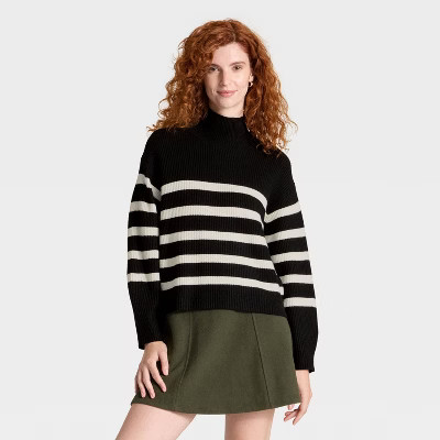 Women's Funnel Pullover Sweater - A New Day™ | Target