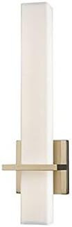 Kuzco Lighting WS84218-VB Nepal - 18 Inch 13W LED Wall Sconce, Vintage Brass Finish | Amazon (US)