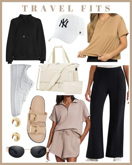 Travel outfits, summer top, summer outfits airport outfit Walmart finds sweatshirt Nike sneakers comfy outfit 

#LTKFindsUnder50 #LTKStyleTip #LTKTravel