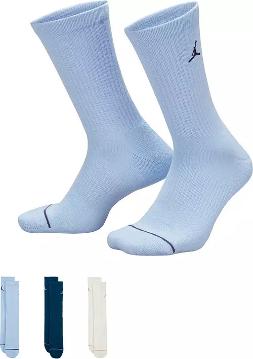 Jordan Everyday Crew Socks - 3 Pack | Dick's Sporting Goods