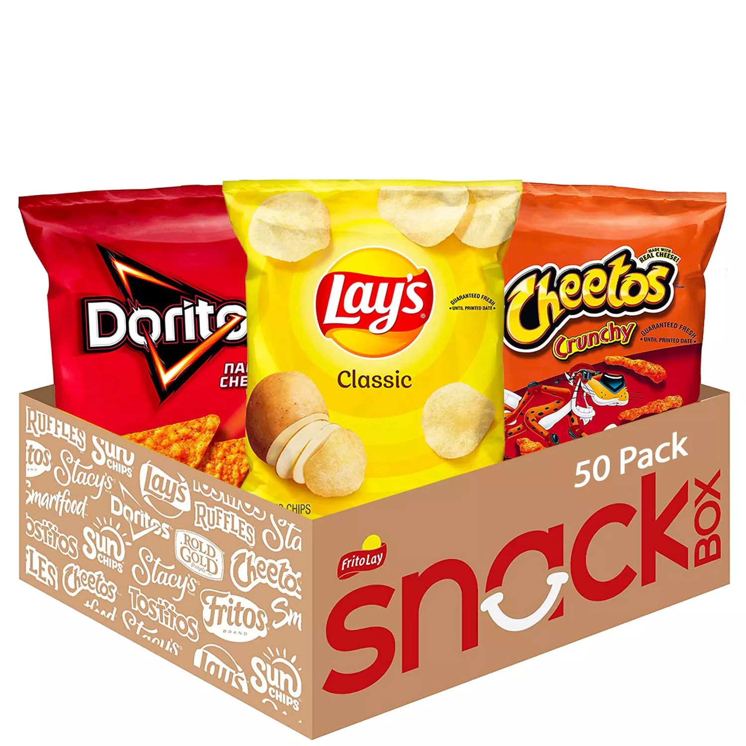 Frito-Lay Favorites Mix Variety Pack Chips and Snacks 50 ct. | Sam's Club