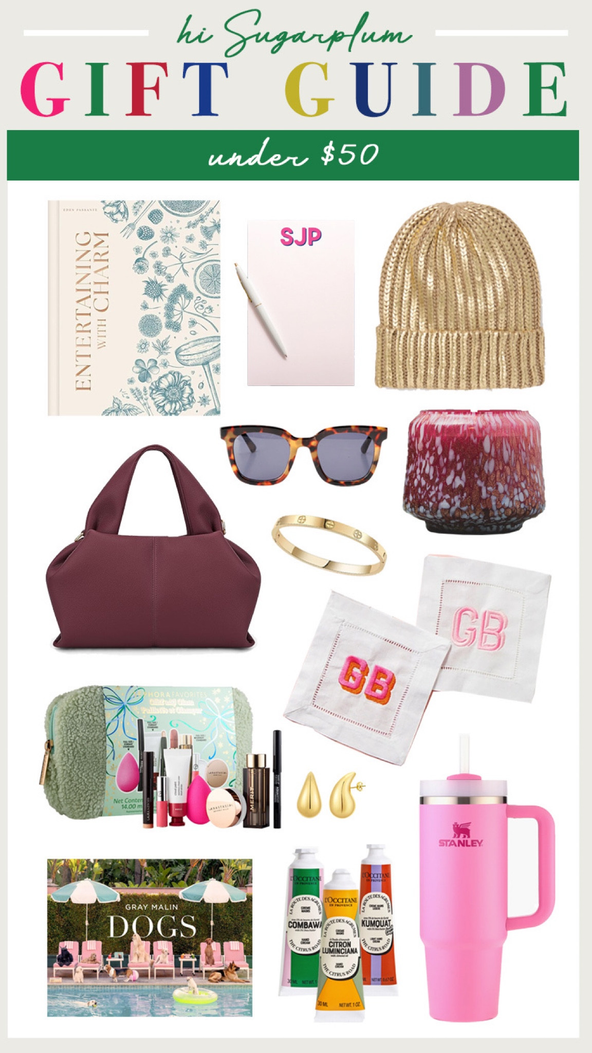 Under $50 Gift Guide | Hi Sugarplum! #sugarplumstyle #sugarplumgifts #giftguide #under50

#LTKFindsUnder50 #LTKGiftGuide #LTKHoliday