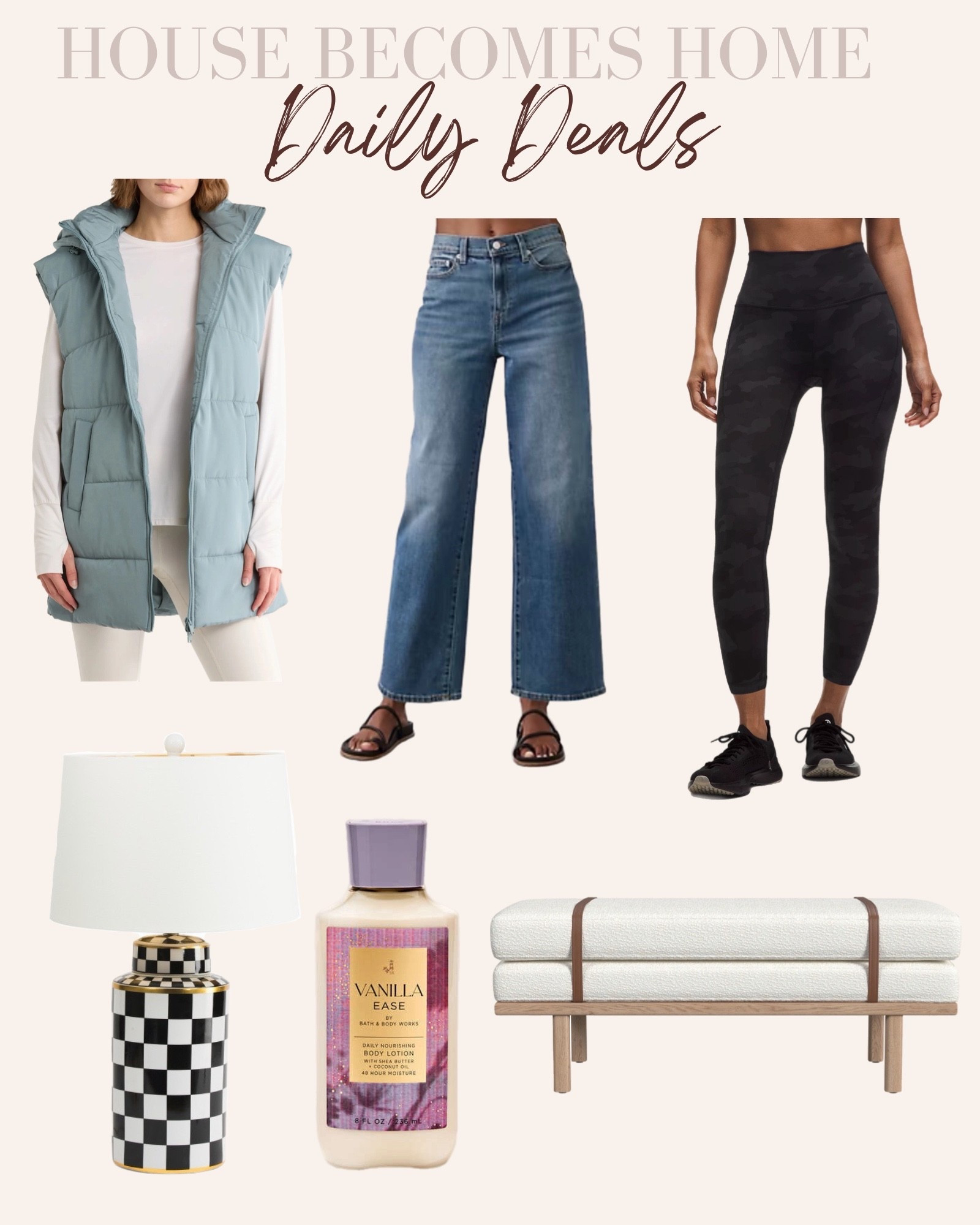 Daily deals!!!




#LTKFindsUnder50 #LTKHome #LTKSaleAlert