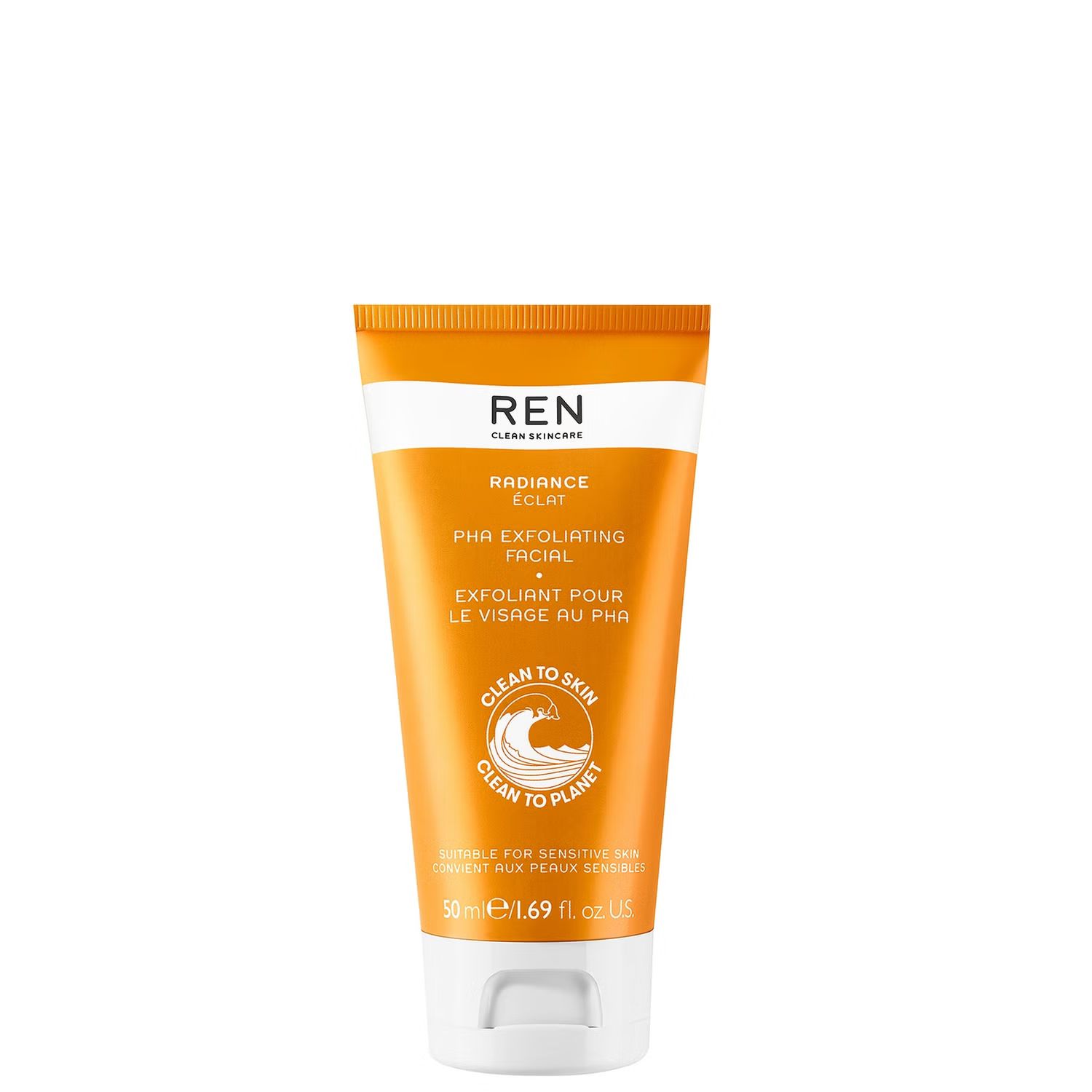 REN Clean Skincare Radiance PHA Exfoliating Facial 50ml | Dermstore (US)