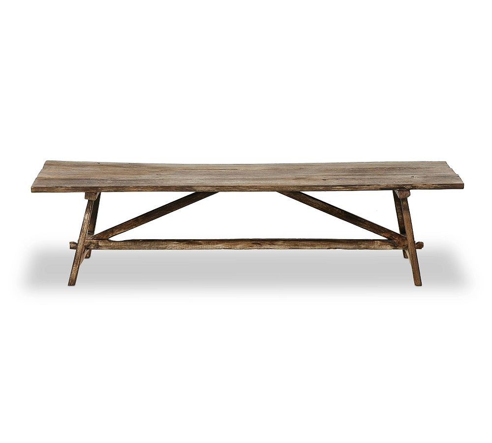 Zetta Rectangular Coffee Table (70") | Pottery Barn (US)
