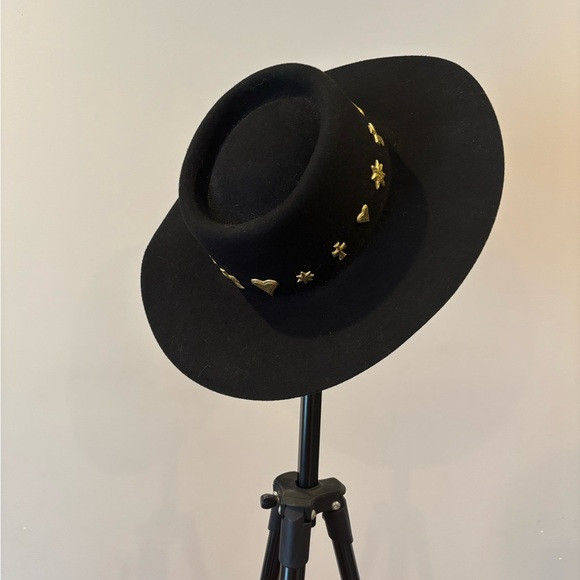 Lack Of Color Black Wide-Brim Hat | Poshmark