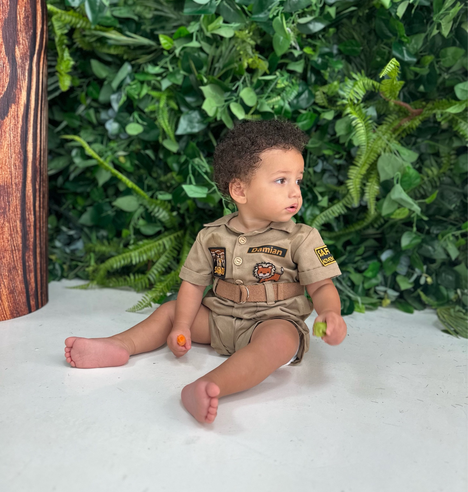 The cutest safari theme outfit for our baby boy’s wild one first birthday party!
Personalized with his name!

Safari, Wild one, first birthday, birthday boy outfit, birthday party, khaki outfit



#LTKkids #LTKbaby #LTKfamily