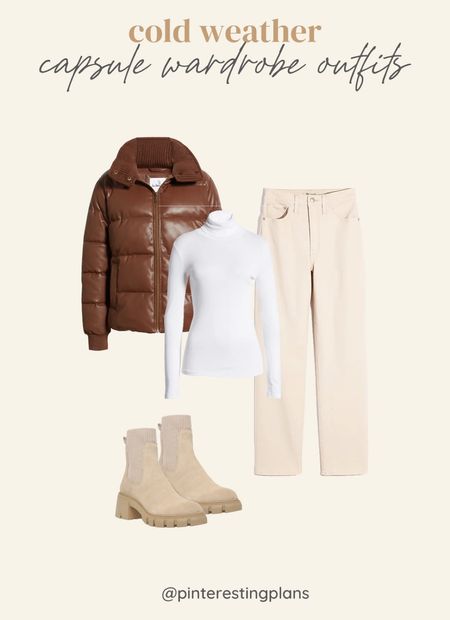 Full cold weather capsule wardrobe on the blog: https://www.pinterestingplans.com/winter-capsule-wardrobe/

Winter outfit, fall outfit, Nordstrom finds, cold weather outfit

#LTKunder100 #LTKSeasonal #LTKshoecrush