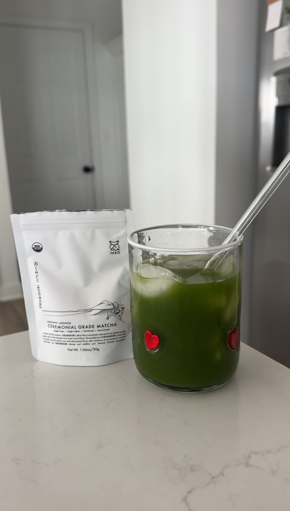 My fave matcha 💚💚 #fkromatcha #matcha 