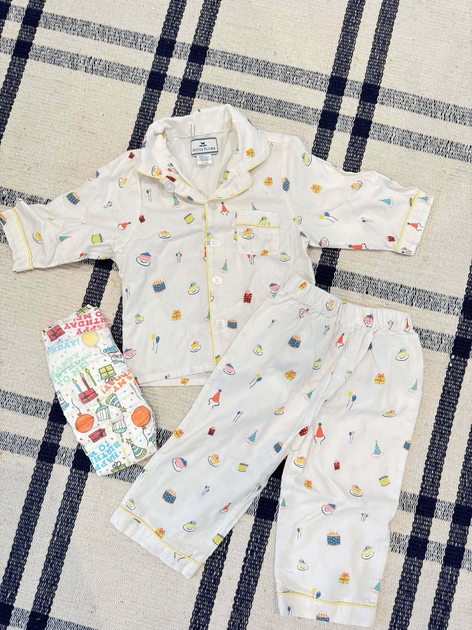 First birthday pajamas 🎊🫶🏻

#LTKFindsUnder100 #LTKKids #LTKBaby