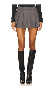 NIA Fennel Skort in Charcoal from Revolve.com | Revolve Clothing (Global)