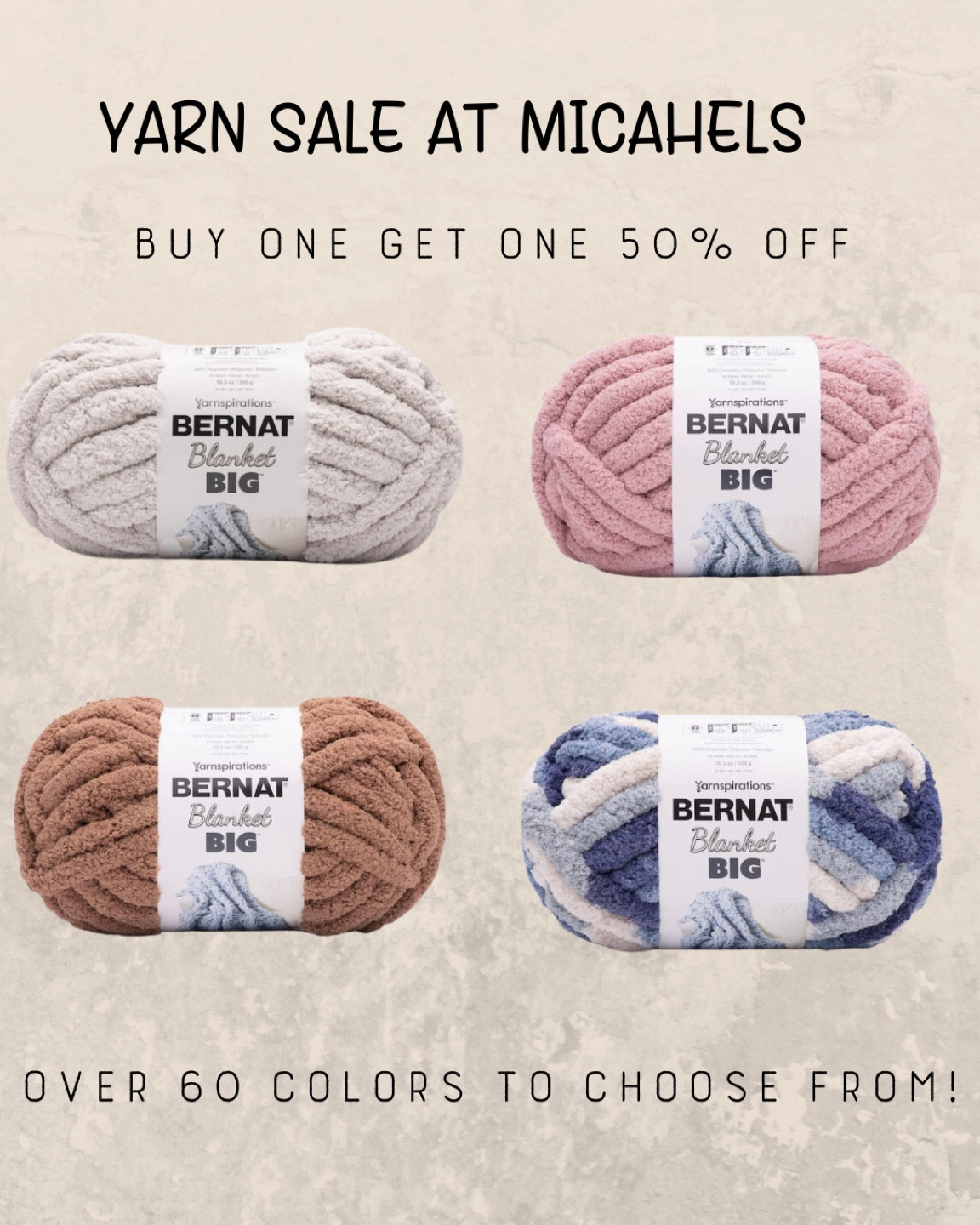 Michaels yarn is currently buy one get one 50% off! This yarn is one of my favorites to work with! 

#LTKSeasonal #LTKbeauty #LTKHoliday