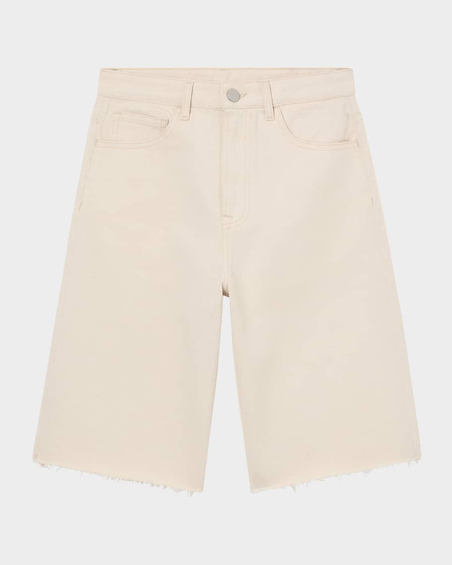 Rohe Baggy Denim Shorts | Neiman Marcus
