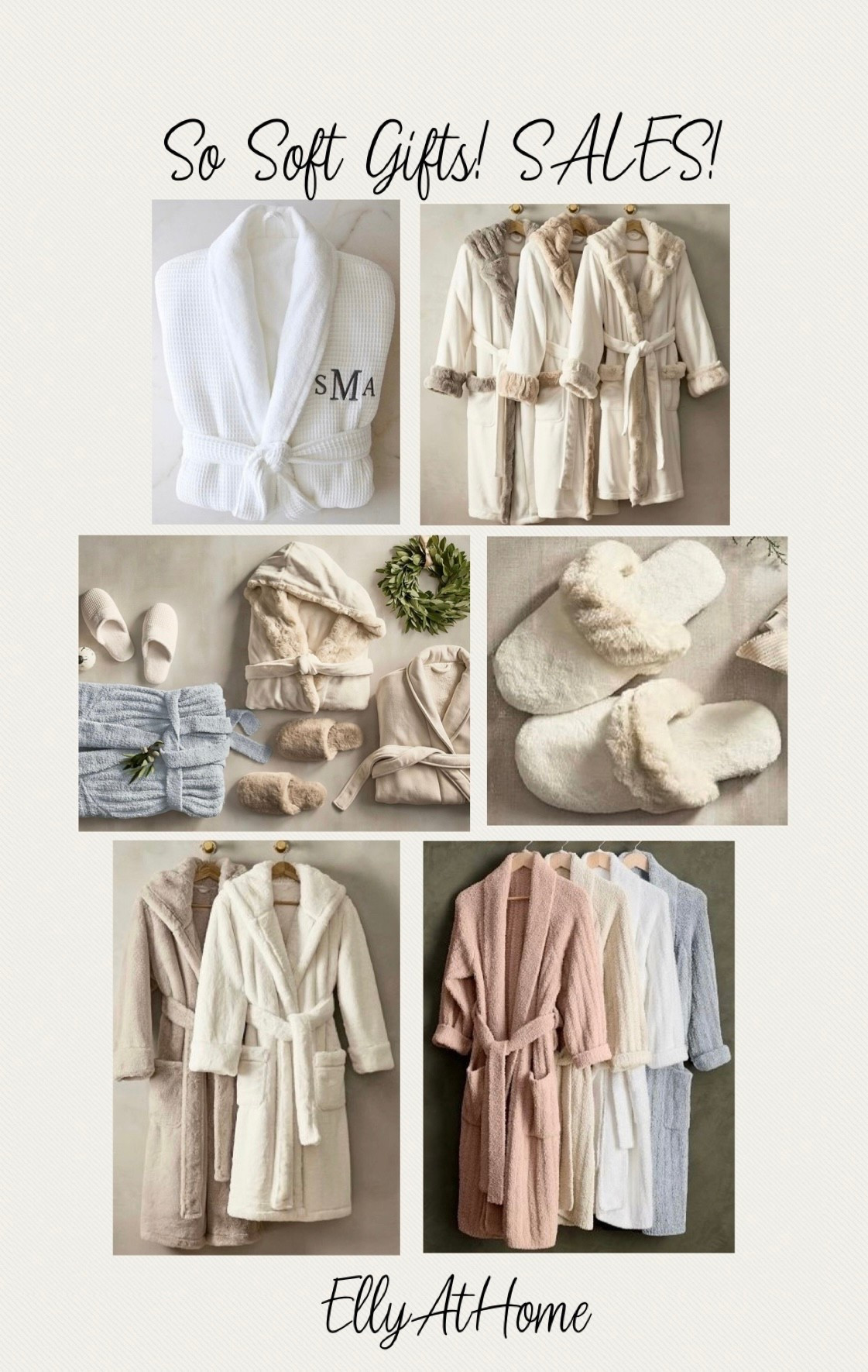 Super soft robes, slippers, throw blankets on sale. Gift ideas, couples, her. Pottery Barn, free shipping. 

#LTKGiftGuide #LTKOver40 #LTKSaleAlert