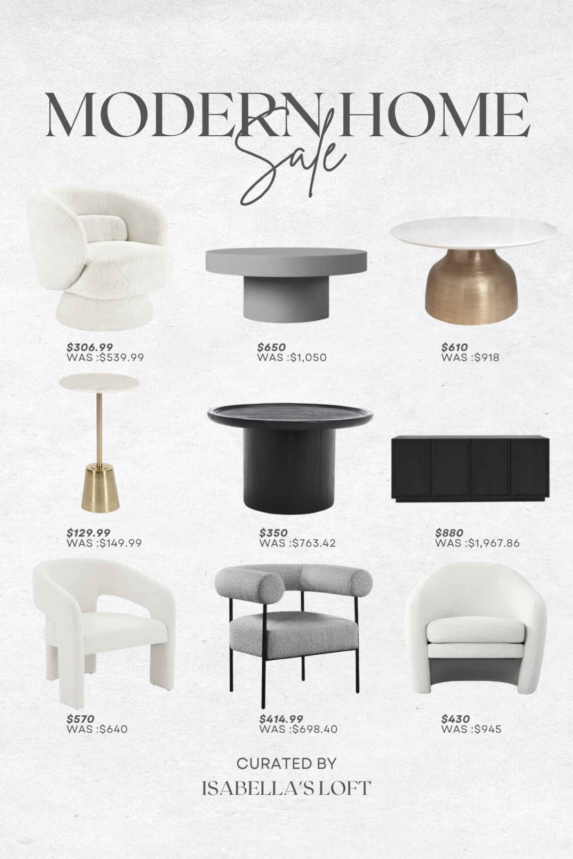 Modern Home Sale

Media Console, Living Home Furniture, Bedroom Furniture, stand, cane bed, cane furniture, floor mirror, arched mirror, cabinet, home decor, modern decor, mid century modern, kitchen pendant lighting, unique lighting, Console Table, Restoration Hardware Inspired, ceiling lighting, black light, brass decor, black furniture, modern glam, entryway, living room, kitchen, bar stools, throw pillows, wall decor, accent chair, dining room, home decor, rug, coffee table

#LTKbump #LTKhome #LTKFind