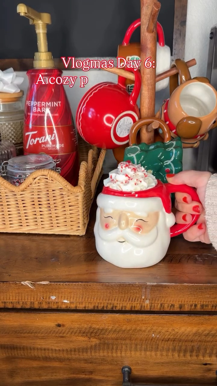 Vlogmas Day 6 🤍
A slow day at home meant making my comfort drink of the season, a cozy peppermint latte. 

I’m still fighting this sinus infection, so something warm and a little sweet felt like exactly what today needed. The house was actually quiet while the kids played outside and I sipped my peppermint latte by the Christmas tree while nursing the baby.

Cozy Peppermint Latte Recipe:
• Brew your favorite coffee or a double shot of espresso
• Add 2 pumps Hollander Dutch chocolate sauce
• Add Torani peppermint syrup or a few drops of peppermint extract (stronger flavor & my go-to)
• Froth your milk and pour it in
• Top with crushed peppermint.

Adjust everything to taste, more chocolate, more peppermint, whatever feels cozy to you. ✨

Sometimes the smallest moments, like a warm mug on a sick day, are the ones that bring the most comfort.

#vlogmas2025 #vlogmas #peppermintlatte #cozyathome #christmascoffee #holidayrecipes #cozyvíbes #momlifeunfiltered #cozymotherhood #coffeestagram

#LTKmomlife #LTKfoodie #LTKHoliday