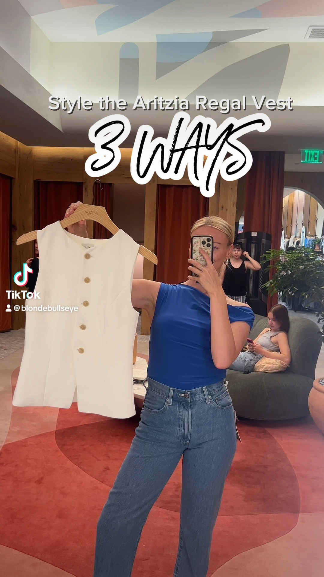 Style the staple Aritzia “Regal” vest 3 ways! I love how versatile this piece is. Make sure to head into your local Aritzia to shop the sale for a limited time💗 #aritziahaul #artiziastyle ##aritziasale2025 #shopthearitziasale #summerstyle2025 #aritzialtk #veststyle #trendingoutfits #summerstyleideas #summerstyleinspo 

#LTKSeasonal #LTKSummerEdit #LTKStyleTip