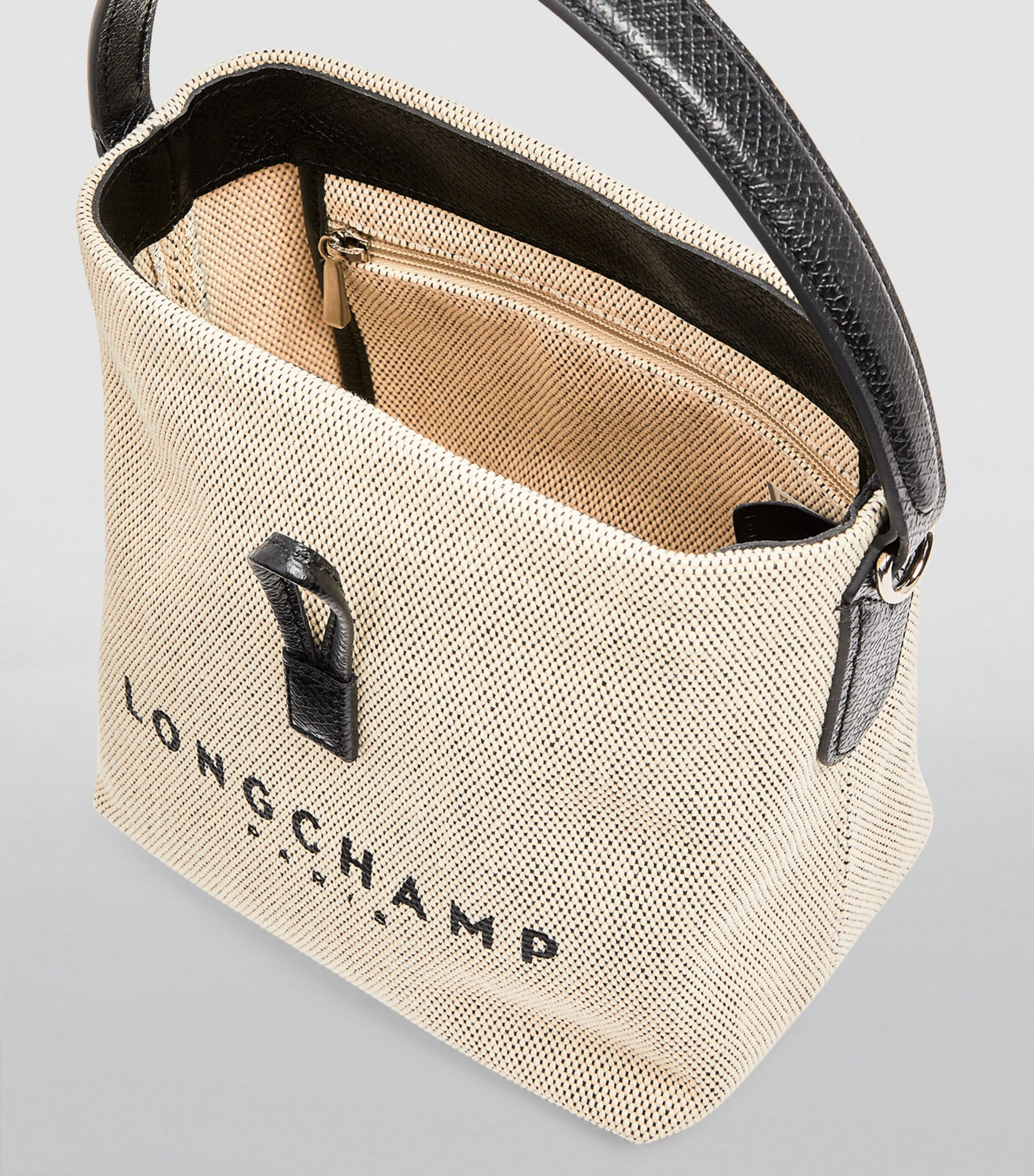 Extra Small Leather-Trimmed Roseau Bucket Bag | Harrods