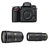 Nikon D750 DSLR Camera w Nikkor 24-70mm F2.8 and Nikkor 70-200 F4 VR Lens Bundle | Amazon (US)