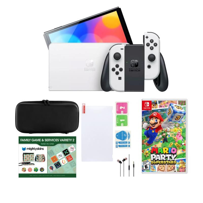 exclusive!

                Nintendo Switch OLED Bundle w/Mario Party Carry Case, Earbuds and Gam... | HSN