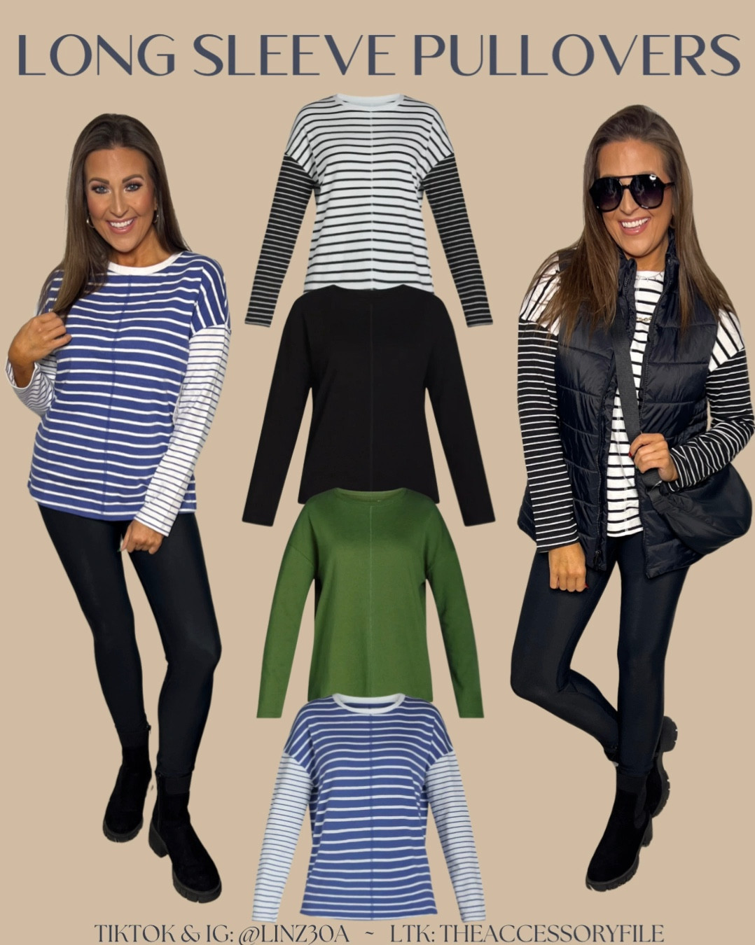 𝐔𝐬𝐞 𝐜𝐨𝐝𝐞 𝐒𝐉𝐋𝐈𝐍𝐙𝟑𝟎𝐀 𝐭𝐨 𝐬𝐚𝐯𝐞 𝟏𝟎% 𝐨𝐧 𝐭𝐡𝐞𝐬𝐞 𝐬𝐮𝐧𝐠𝐥𝐚𝐬𝐬𝐞𝐬 𝐚𝐧𝐝 𝐚𝐥𝐥 𝐨𝐭𝐡𝐞𝐫 𝐒𝐎𝐉𝐎𝐒 𝐠𝐥𝐚𝐬𝐬𝐞𝐬 𝐨𝐧 𝐀𝐦𝐚𝐳𝐨𝐧! #sojospartner

Tops: S (fits perfect / if you want it looser, size up one from your normal fit)
Leggings: S (I have the fleece lined on, but I also have the Butter Luxe - both are linked and I wear S in both)

I am 5’3”, 120, 30DDD-27-38. 

Winter fashion, winter outfit, early spring outfit, spring fashion, casual outfit, casual fashion, fleece lined leggings 

#LTKStyleTip #LTKFindsUnder50 #LTKSeasonal