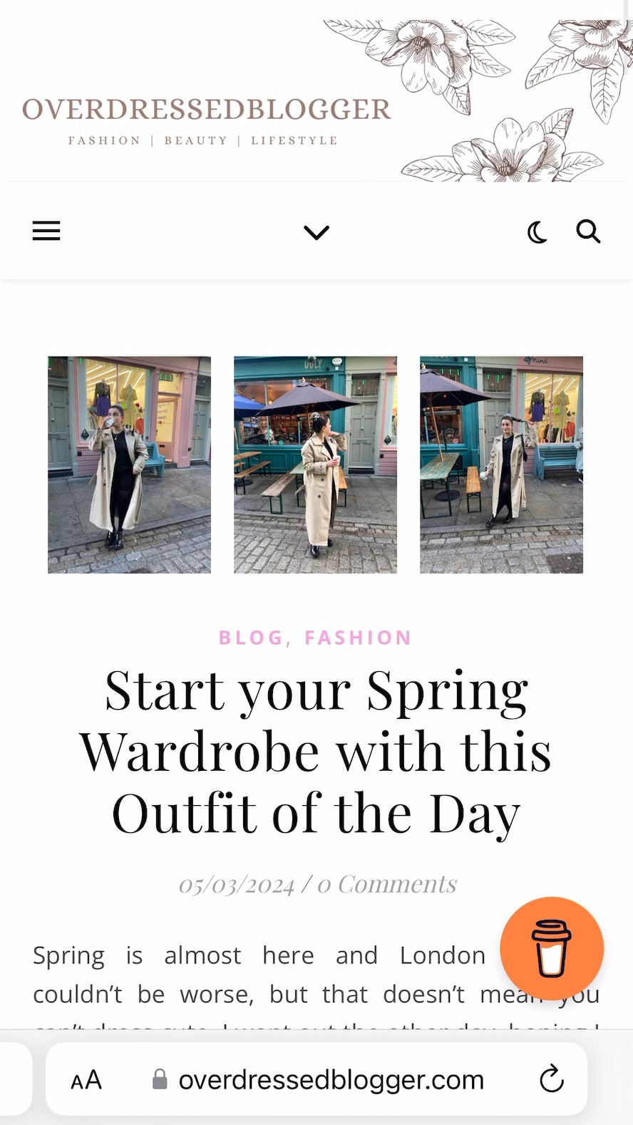 NEW BLOG POST —

start your spring wardrobe with this outfit of the day 🧺🪴✨💐

i wrote a new blog post sharing one of my latest ootd. its short but k found so many great alternative pieces for the outfit im wearing 🤍

#LTKSpringSale #LTKstyletip #LTKfindsunder100