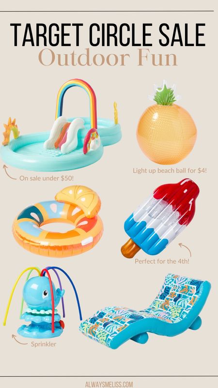Target has 20% off some super cute  and fun summer items. Love the light up beach ball and rafts! 

Target
Outdoor activities 
Summer Pool 

#LTKSaleAlert #LTKKids #LTKFamily
