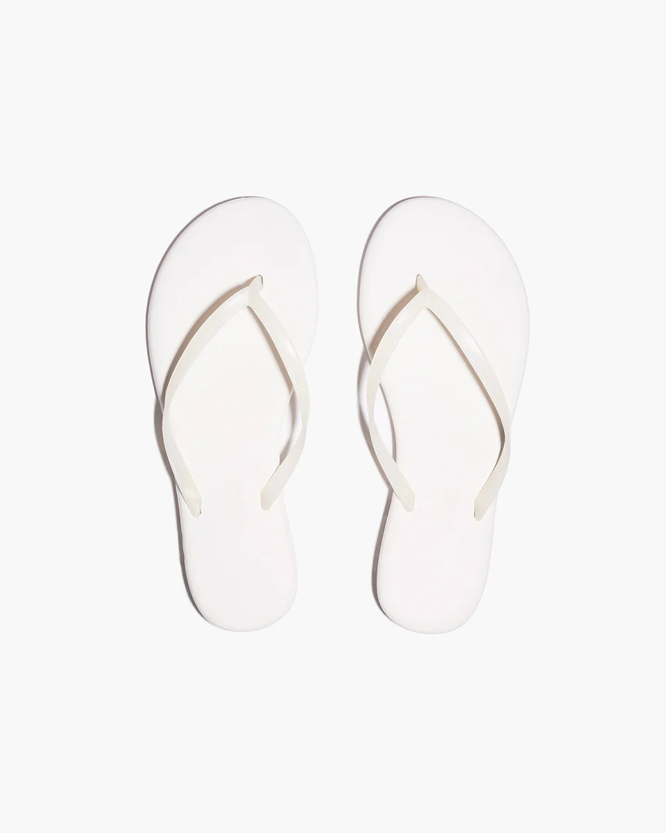 TKEES Aqua Coconut Flip Flops | Lightweight PVC Sandals | TKEES