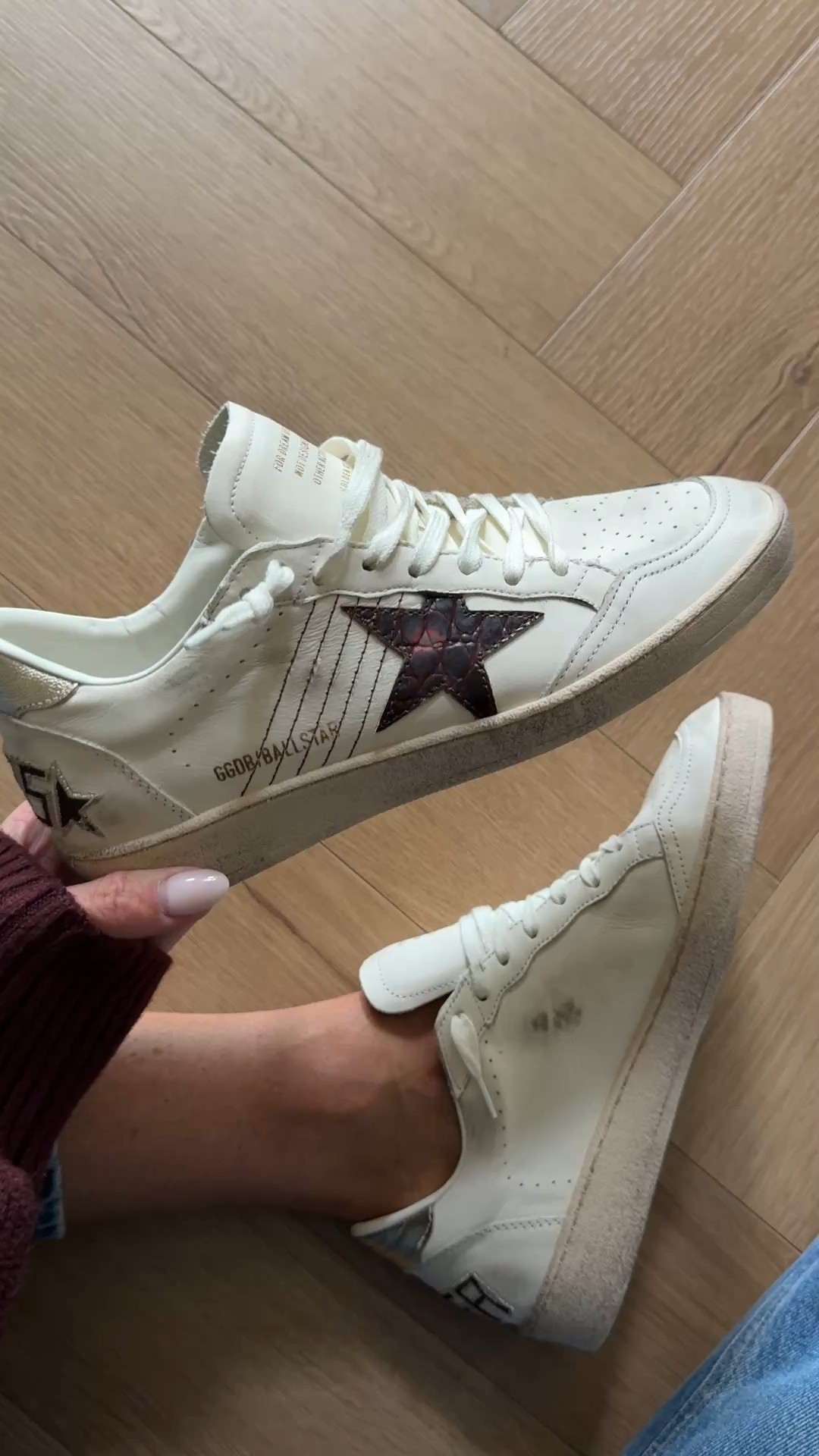 I love this pair of golden goose sneakers! I find them very comfortable, and I love the crock detail on the side

#LTKStyleTip #LTKShoeCrush