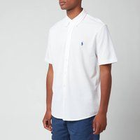 Polo Ralph Lauren Men's Featherweight Mesh Short Sleeve Shirt - White - XL | Coggles (Global)