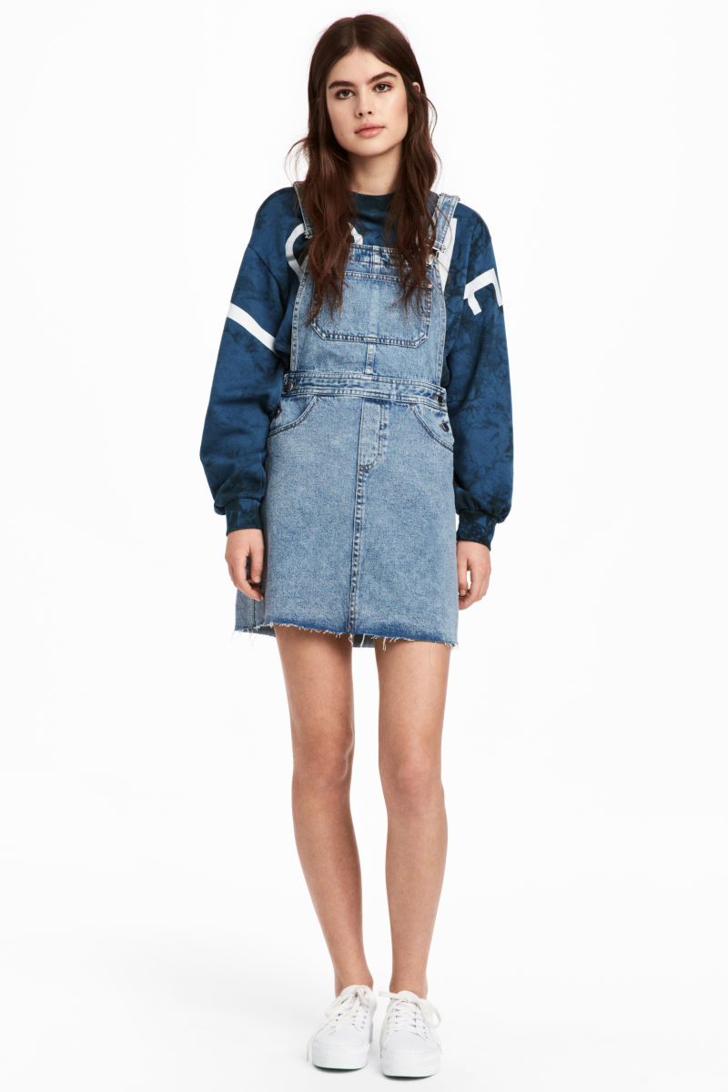 Denim Bib Overall Dress | H&M (US)