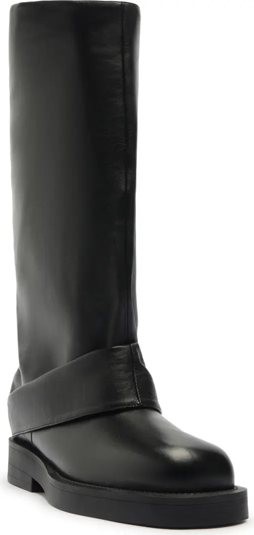 Schutz Keira Up Platform Knee High Boot (Women) | Nordstrom | Nordstrom