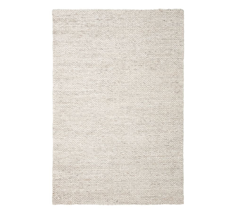 Chunky Knit Sweater Handwoven Rug | Pottery Barn (US)