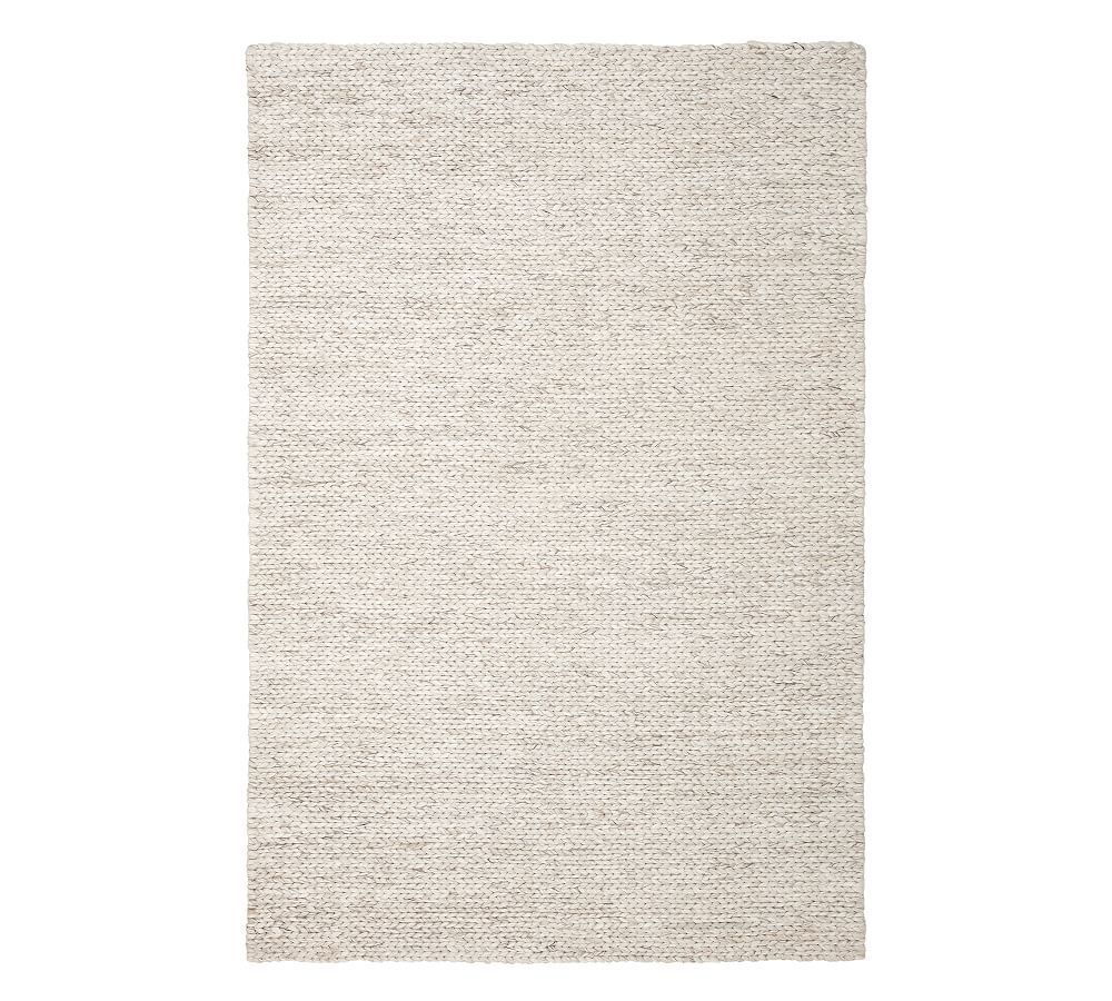 Chunky Knit Sweater Handwoven Rug | Pottery Barn (US)