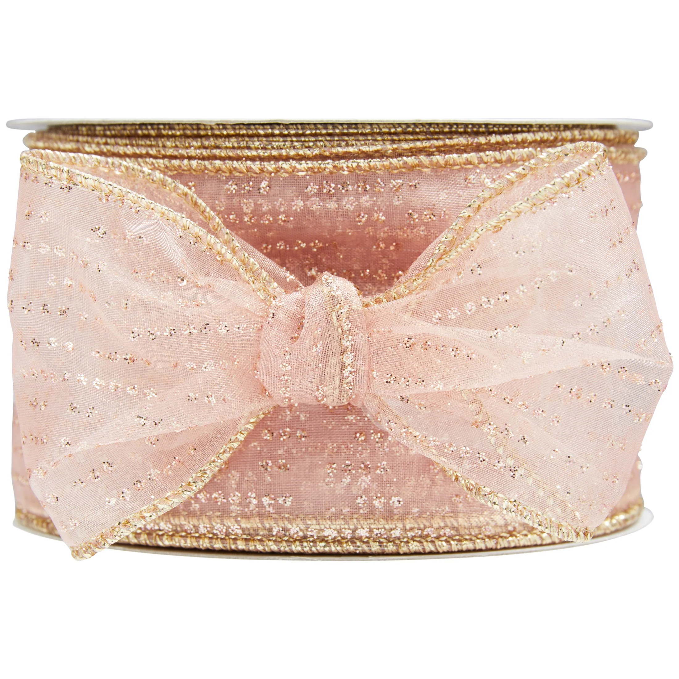 My Texas House Blush and Gold Glitter Ribbon | Walmart (US)