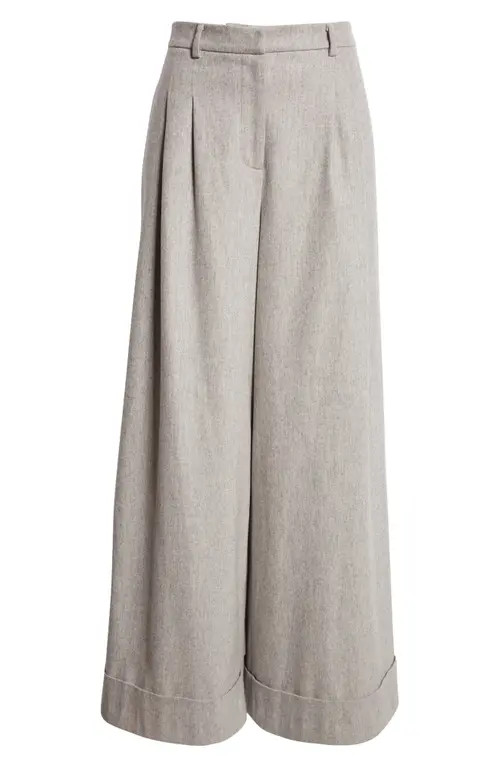 TWP Averyl High Waist Wide Leg Wool Blend Pants | Nordstrom | Nordstrom