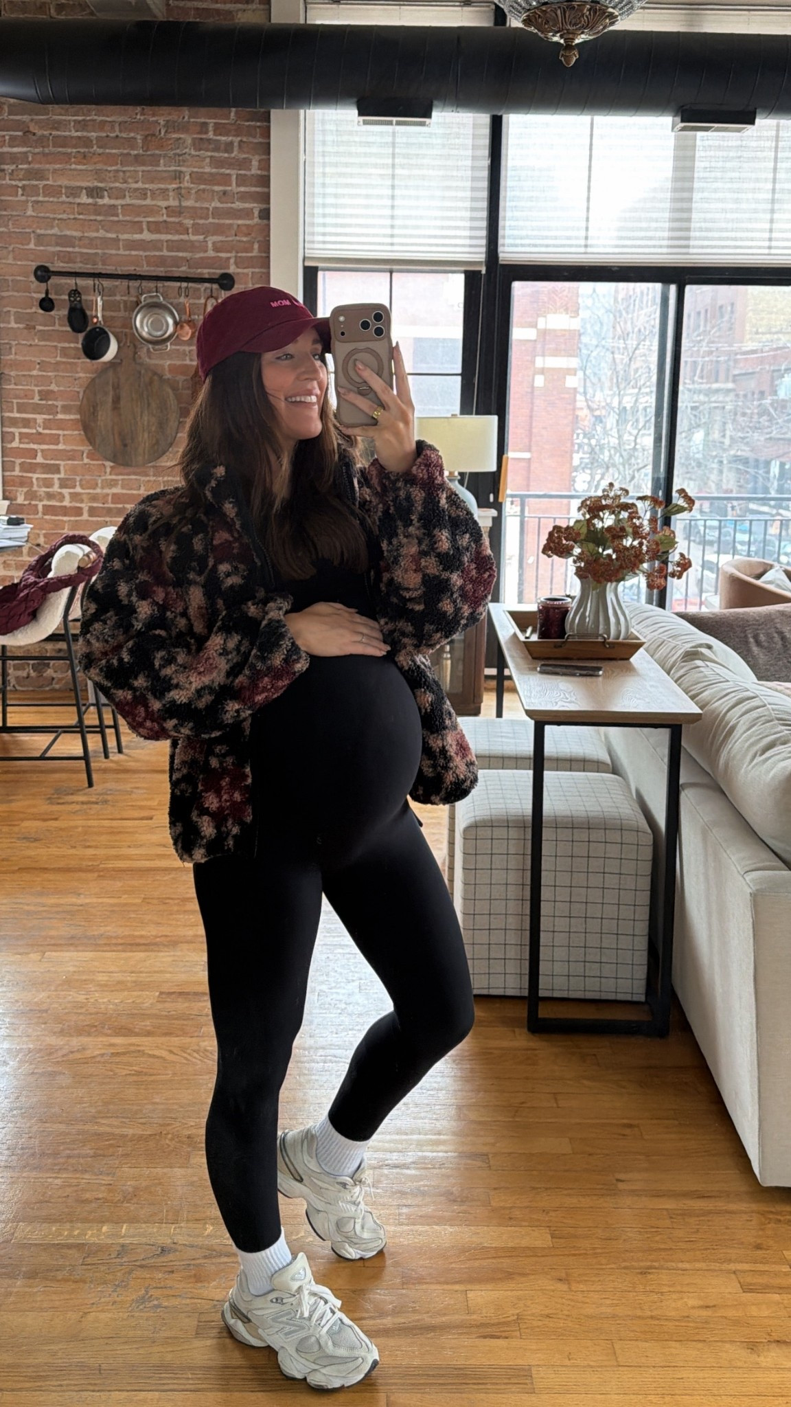 Casual maternity outfit- wearing a small in the onesie. Use code SHELBIXSPANX for 15% off. Linking an Amazon and revolve version as well to recreate the look 

#LTKfitnessgoals #LTKBump #LTKootd