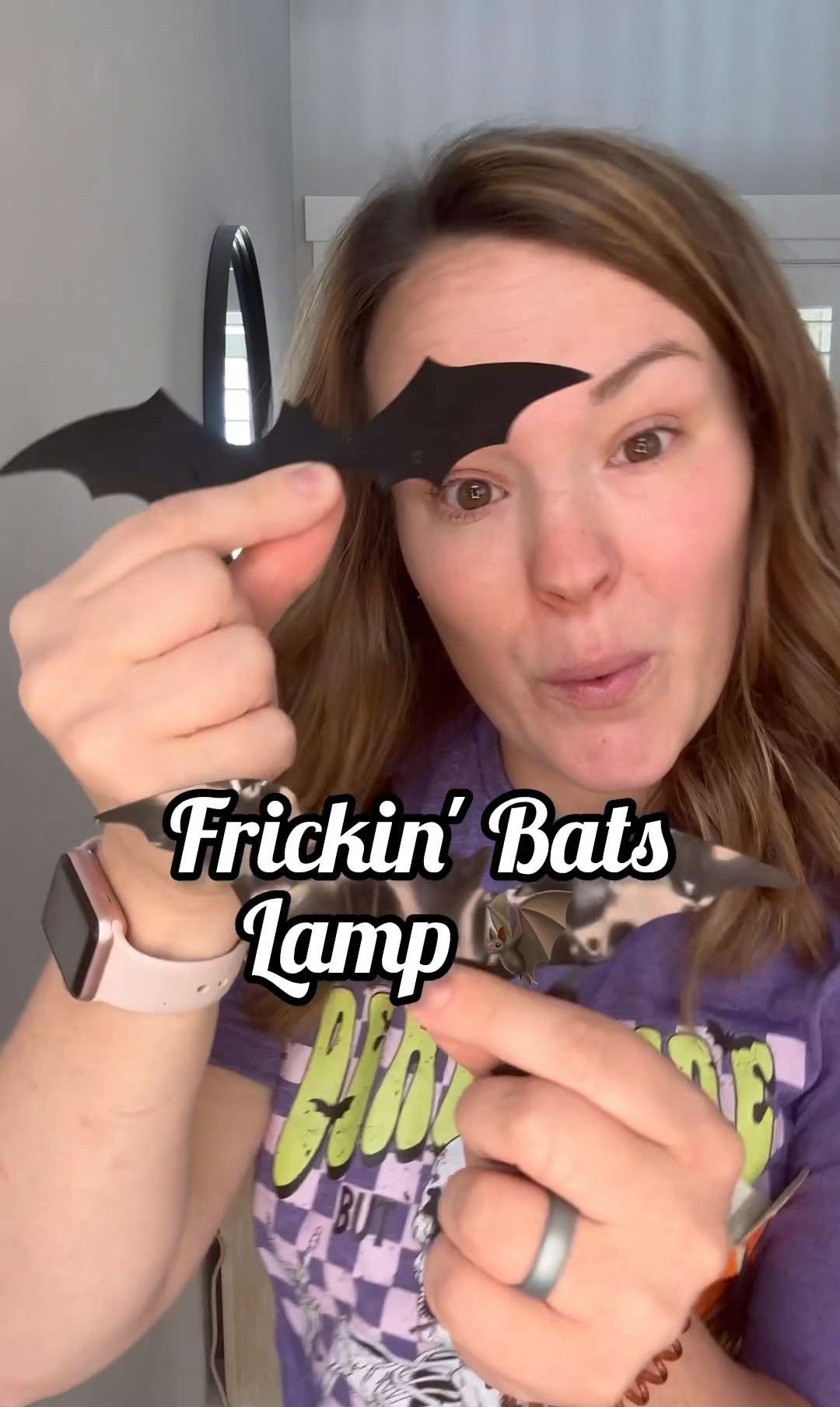 I'm slowly creepin' into Halloween and frickin' bats (who knows that reference?!) felt like a good, subtle way to start 🦇 

PS. Highly recommend using Gorilla Mounting Putty. It's what I use to Mount all my Halloween decor. It won't take off finish or paint & a little goes a long way 👌🏻

#LTKSeasonal #LTKHalloween #LTKhome